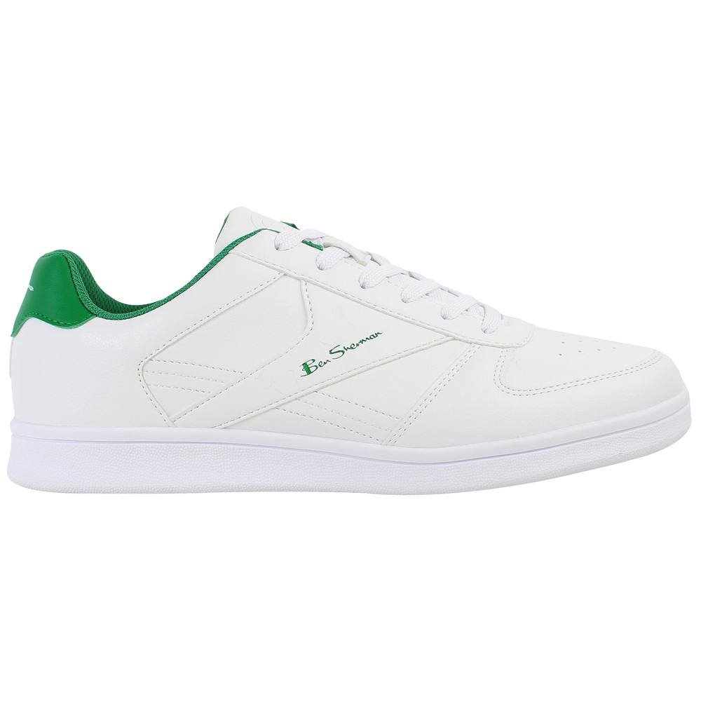 Ben Sherman Ben Sherman Men's Campus Wide White Trainers - 4