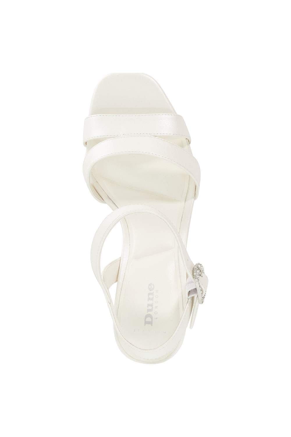 Dune London Dune London Women's Wide Fit 'Madeforlove' Leather in Natural - 4