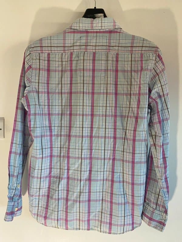 Next Next salt & lemon check cotton shirt
