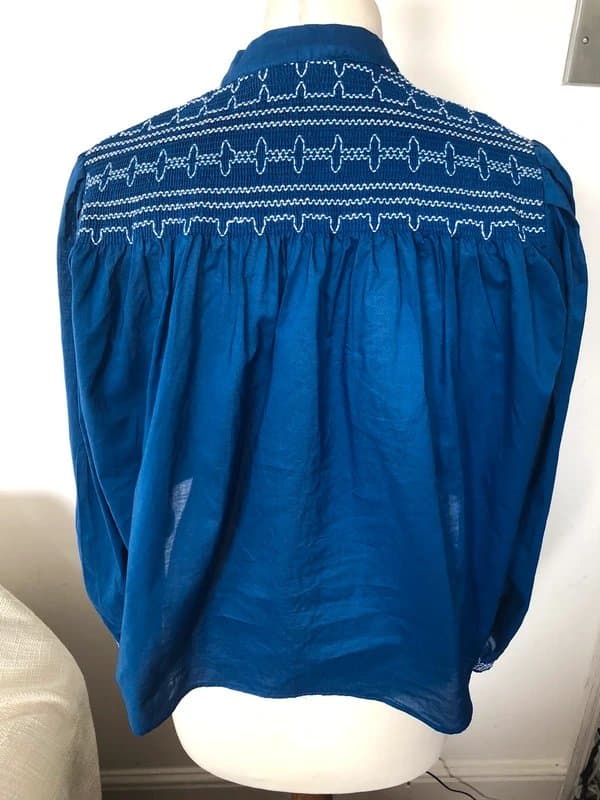 Zara Zara boho blouse with embroidery detail - Size S