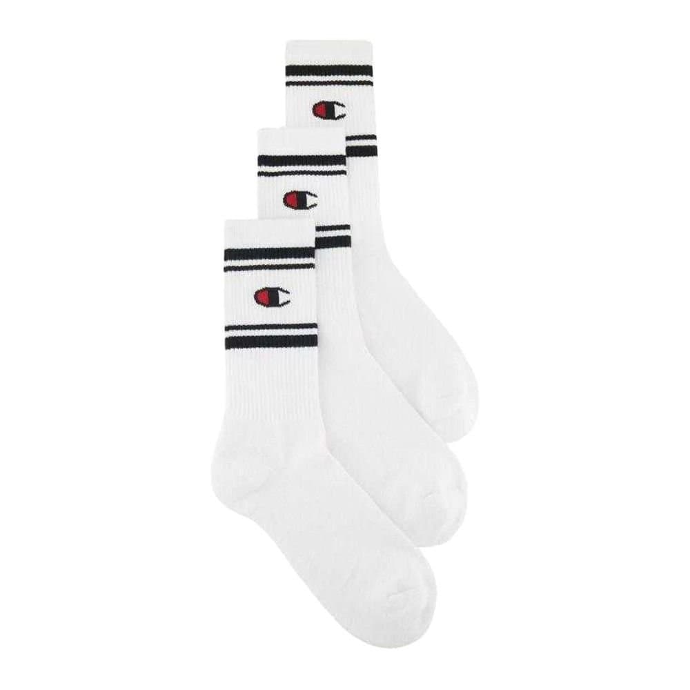 Champion Champion Men's Crew Socks (Pack of 3) in White