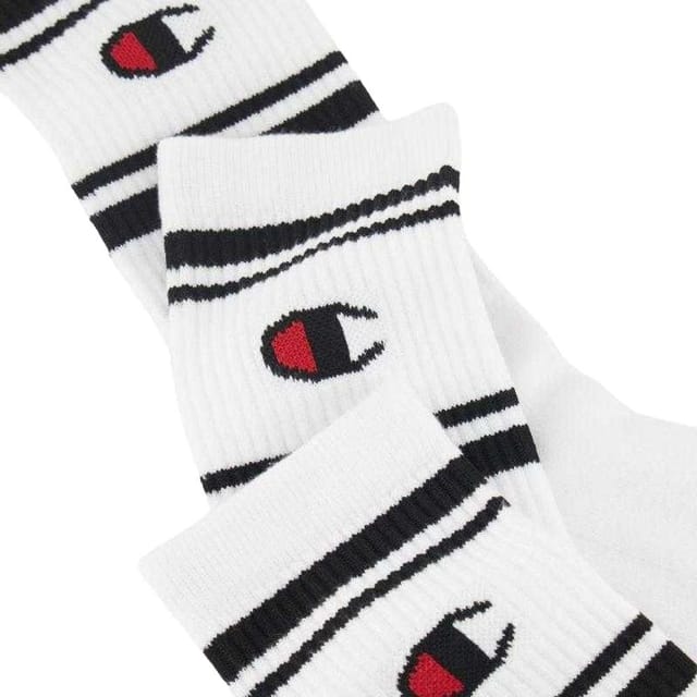 Champion Champion Men's Crew Socks (Pack of 3) in White - 2