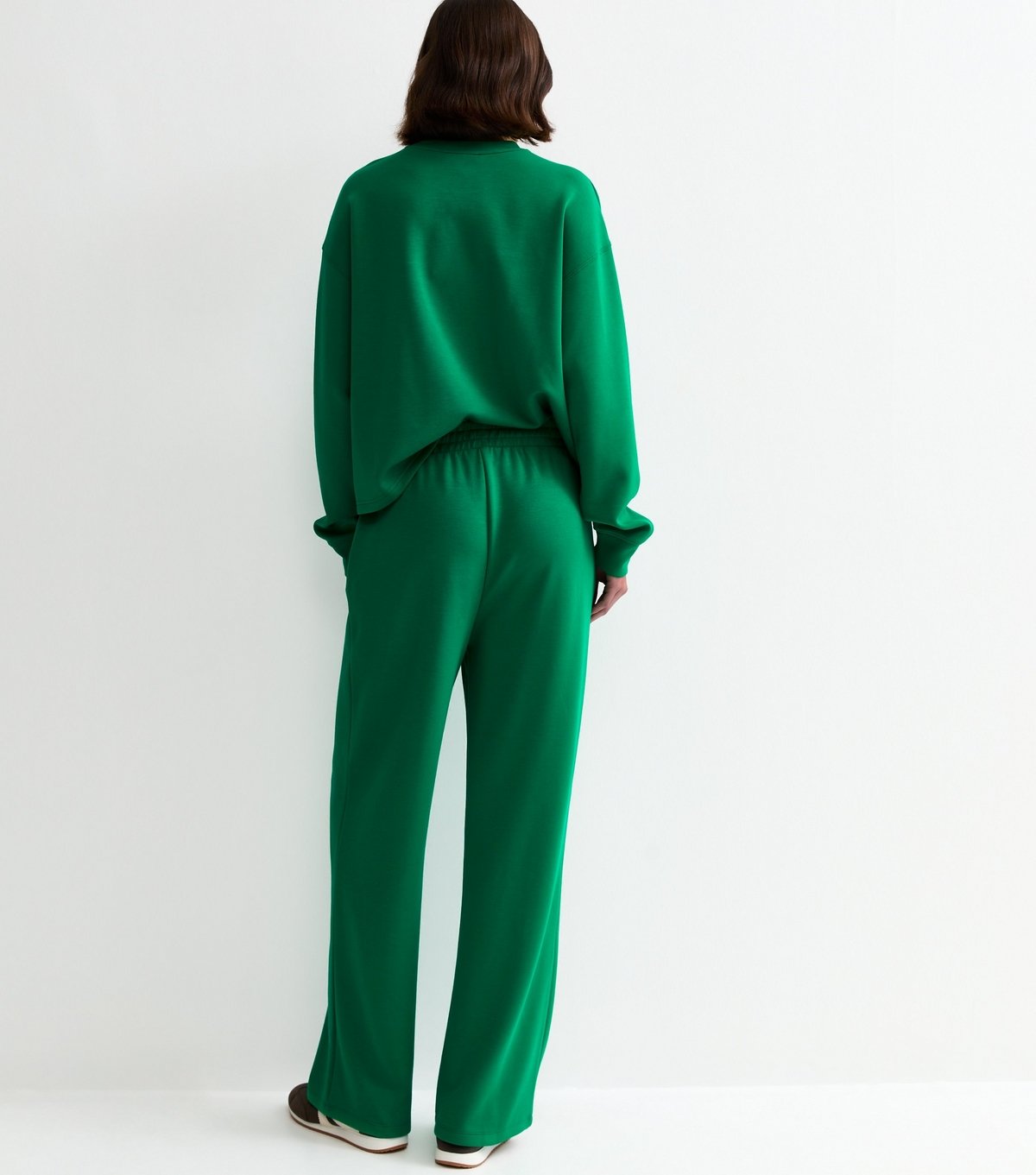 New Look Women's Premium Bright Green Jersey Joggers New Look - 4