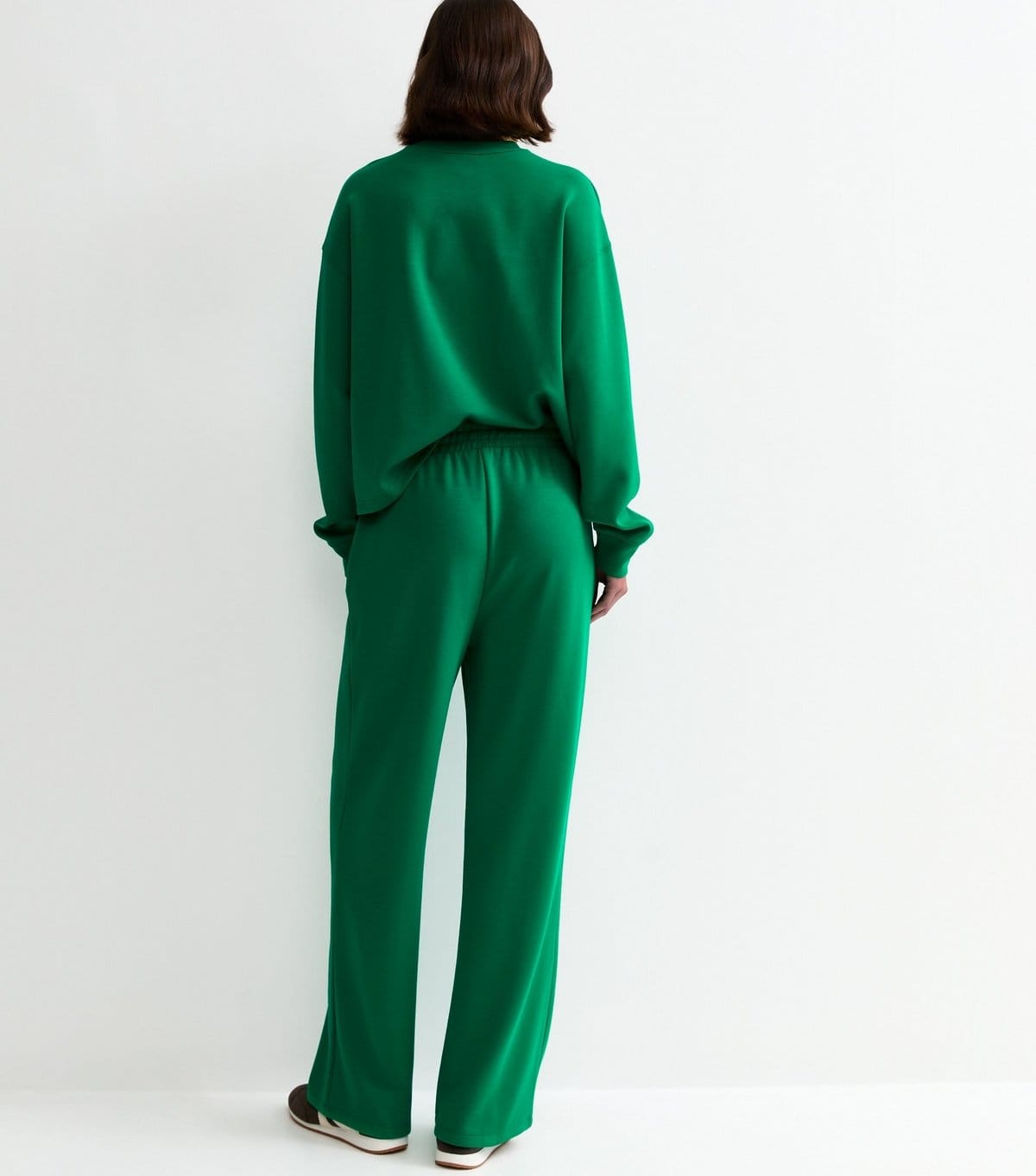 New Look Women's Premium Bright Green Jersey Joggers New Look - 4