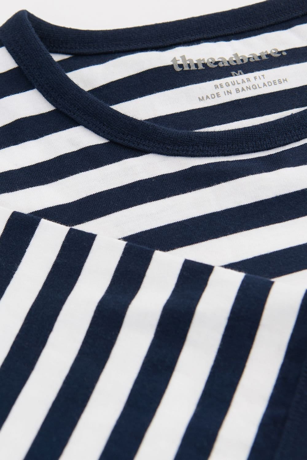 Threadbare Threadbare Men's 2-Pack Cotton Ringer T-Shirts in Navy - 4