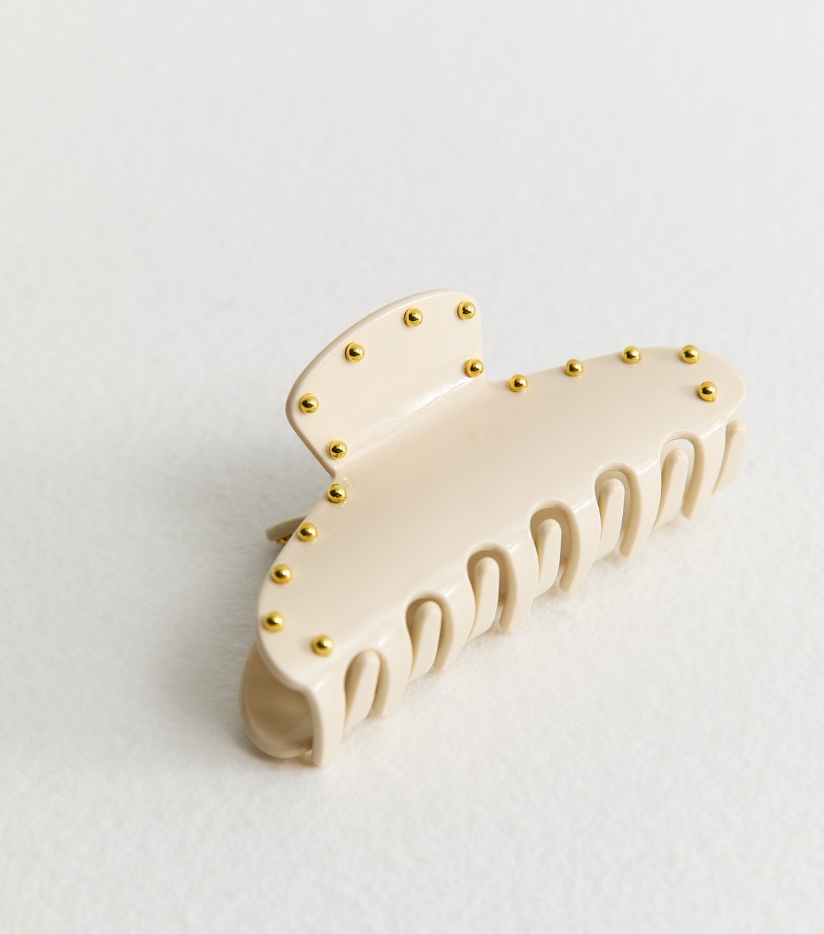 New Look Cream Studded Hair Clip New Look - 3