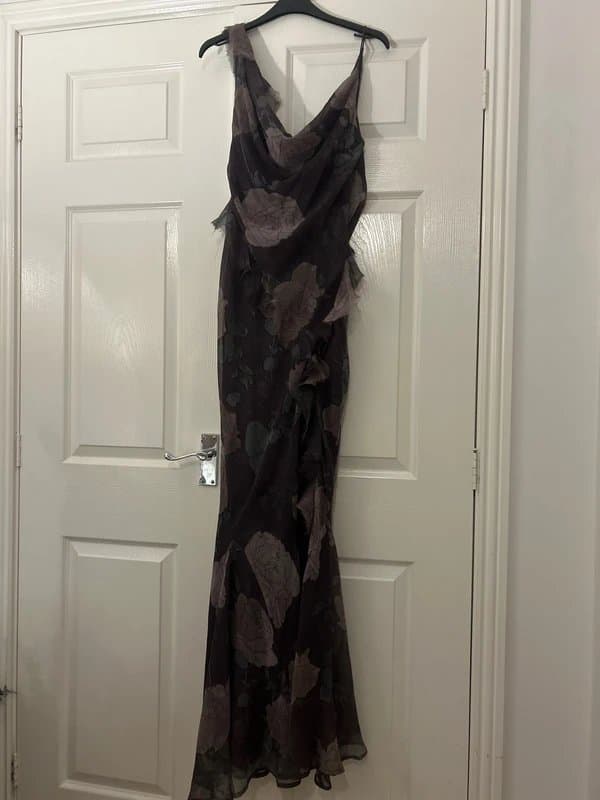 ASOS ASOS floral full length dress