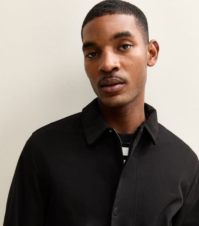 jack & jones Men's Black Regular Worker Jacket Jack & Jones New Look - 2