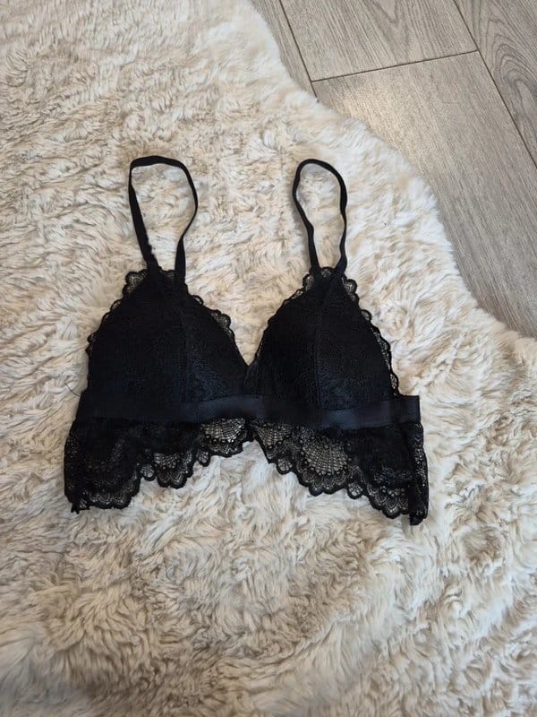 ASOS Design Black Lace Bra