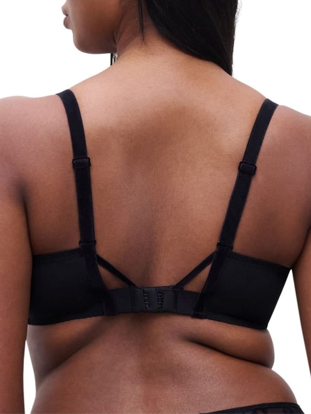 Chantelle Chantelle Women's Girls Covering Full Cup Bra in Black - 2