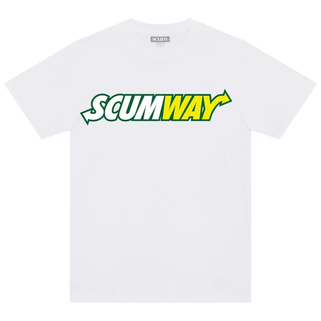 Scum Scum Men's way T-Shirt in White