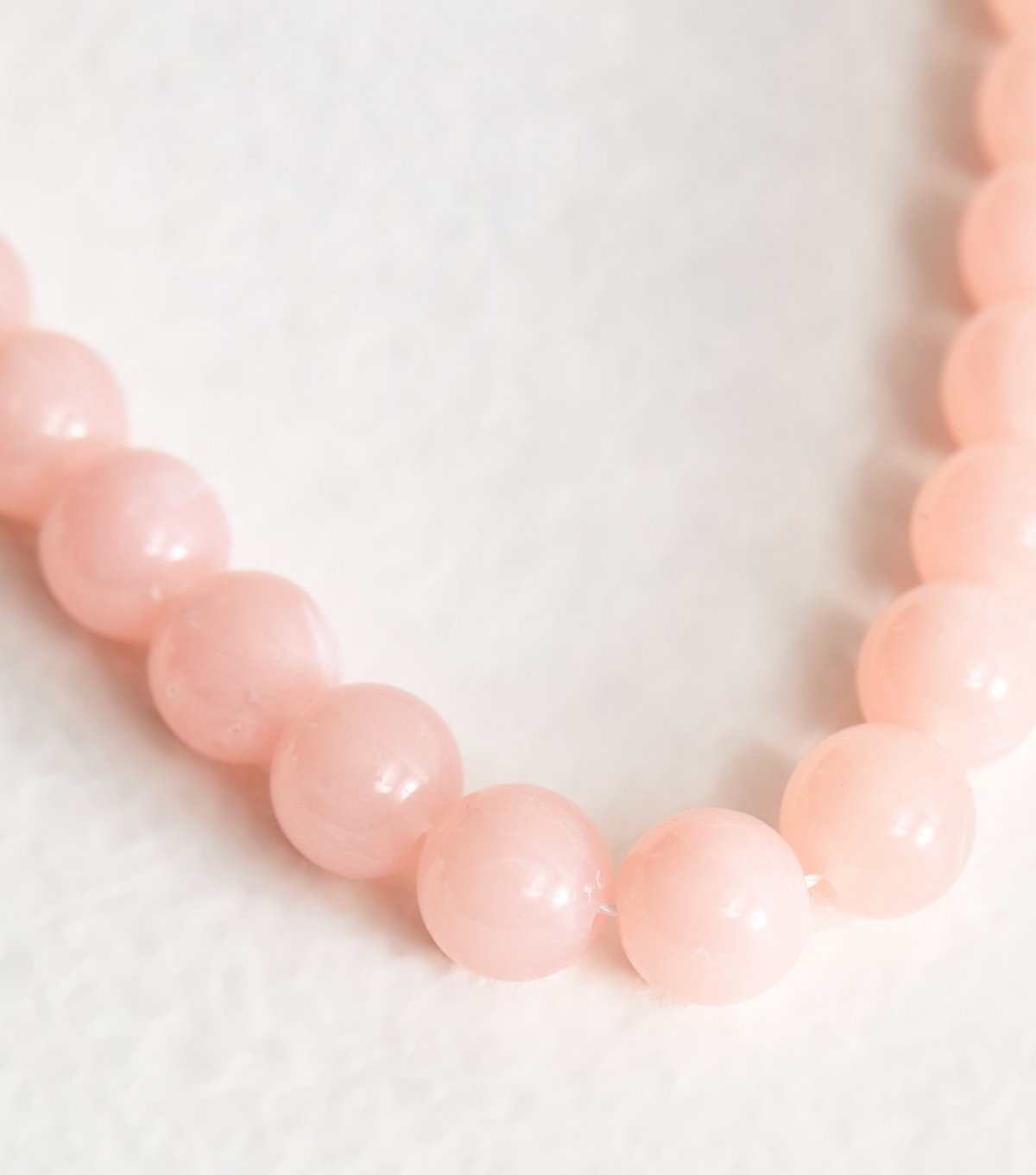 New Look Light Pink Resin Bead Necklace New Look - 4