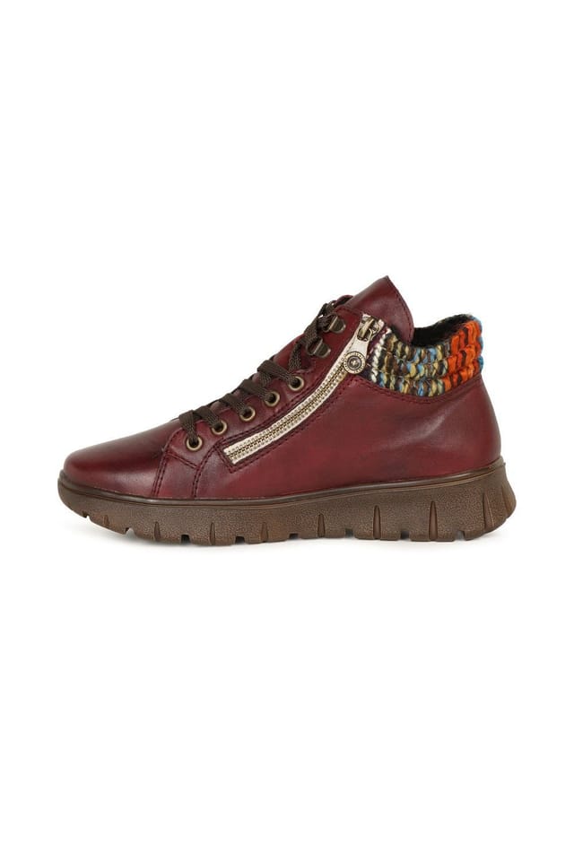 Rieker Rieker Women's 'Oxbridge' Ankle Boots in Wine - 2