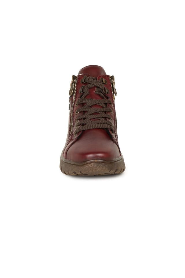Rieker Rieker Women's 'Oxbridge' Ankle Boots in Wine - 3