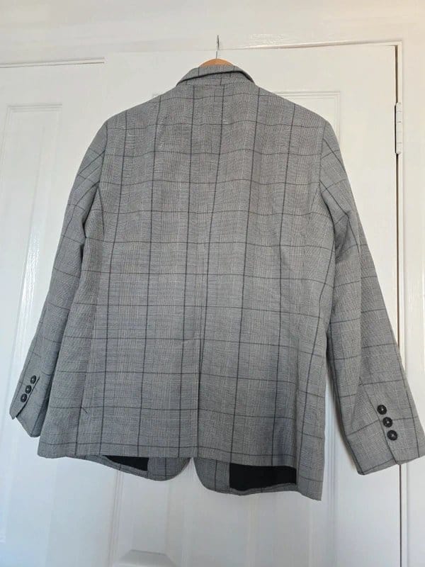 New Look Grey Check Blazer