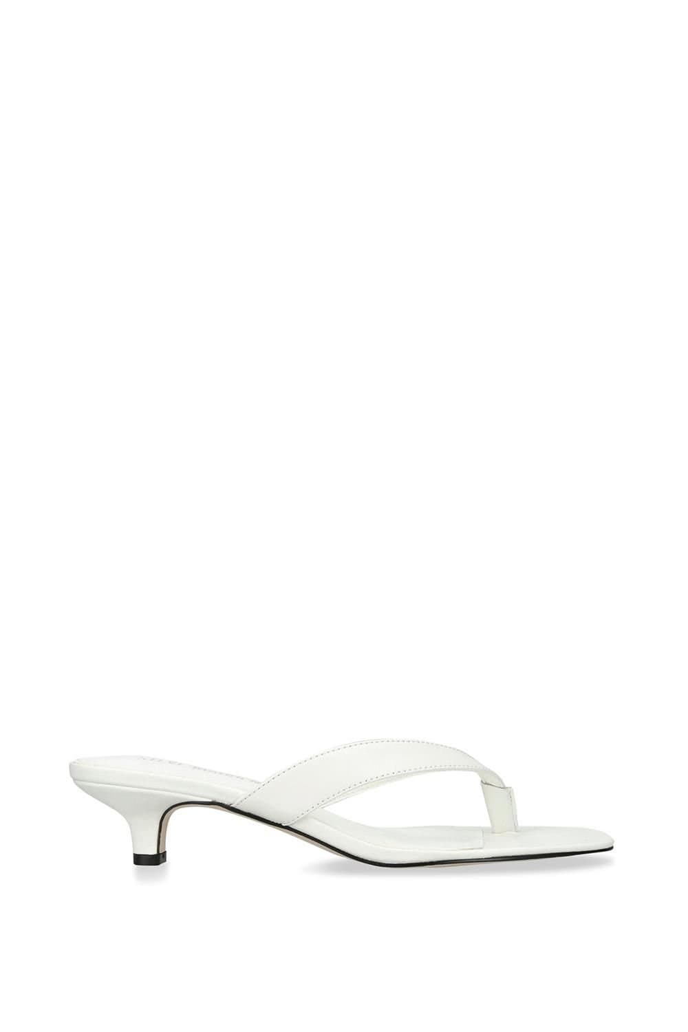 Steve Madden STEVE MADDEN Women's 'Tracie' Suede Sandals in White