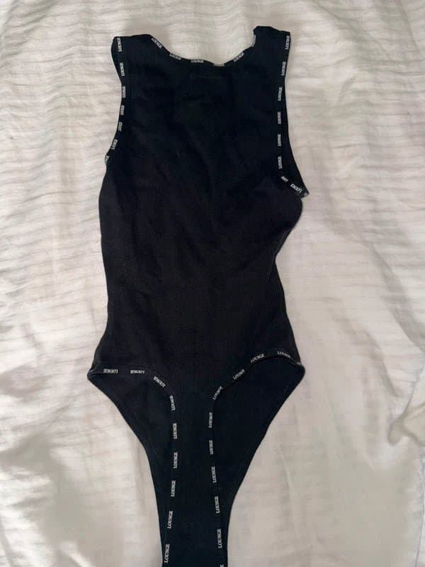 Lounge Lounge black bodysuit