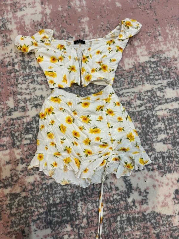 Bershka Berksha sunflower coord