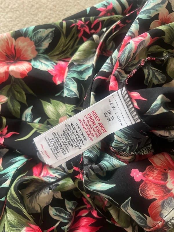 New Look Flowered playsuit