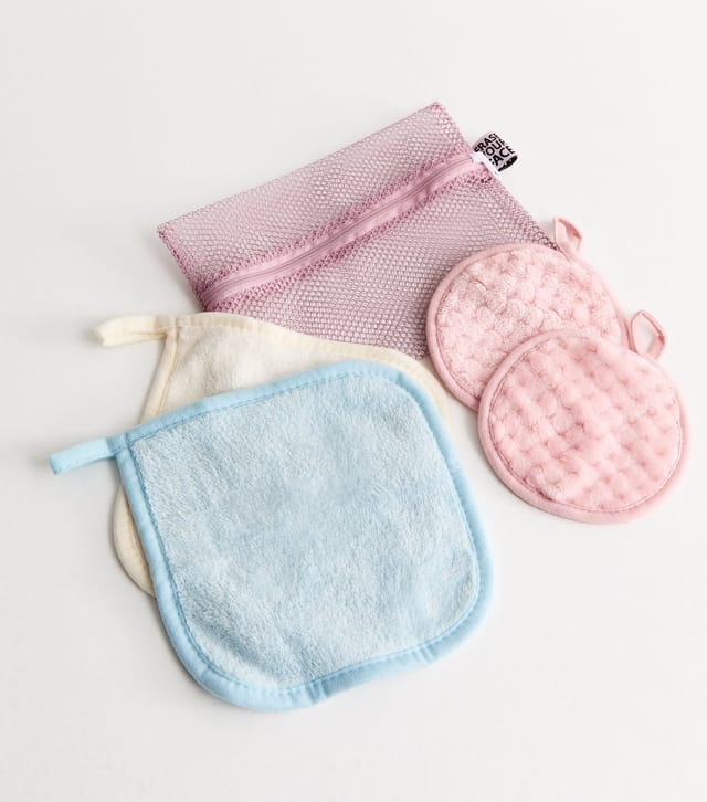 Danielle Creations Pack of 4 Erase Your Face Cleansing Pads Travel Pouch Danielle New Look - 2