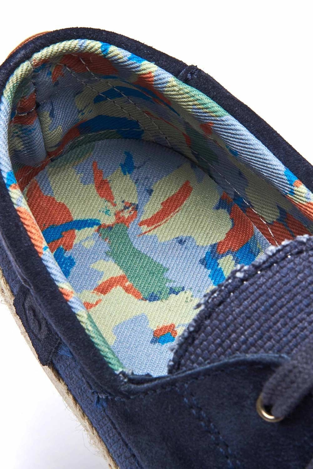 Moshulu Moshulu 'Avison' Men's Lace-up Espadrille Shoes in Navy - 3