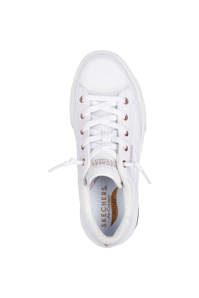 Skechers Skechers Women's Arch Fit Arcade - Meet Ya There Trainers in White - 3