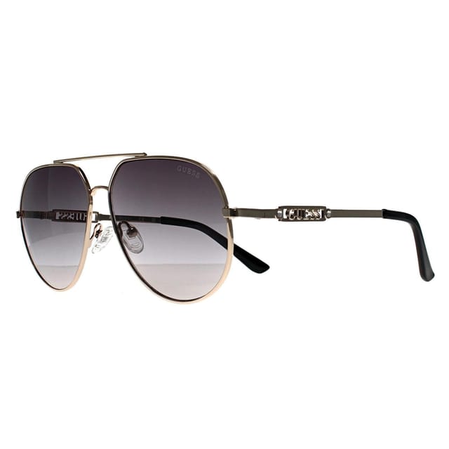 Guess Guess Women's Aviator Gold Grey Gradient GF6195 - 2
