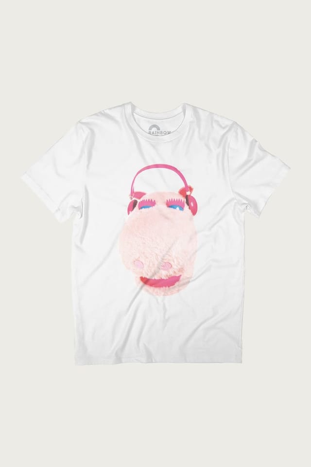 Rainbow Rainbow Men's 1972 George T-Shirt in White - 2