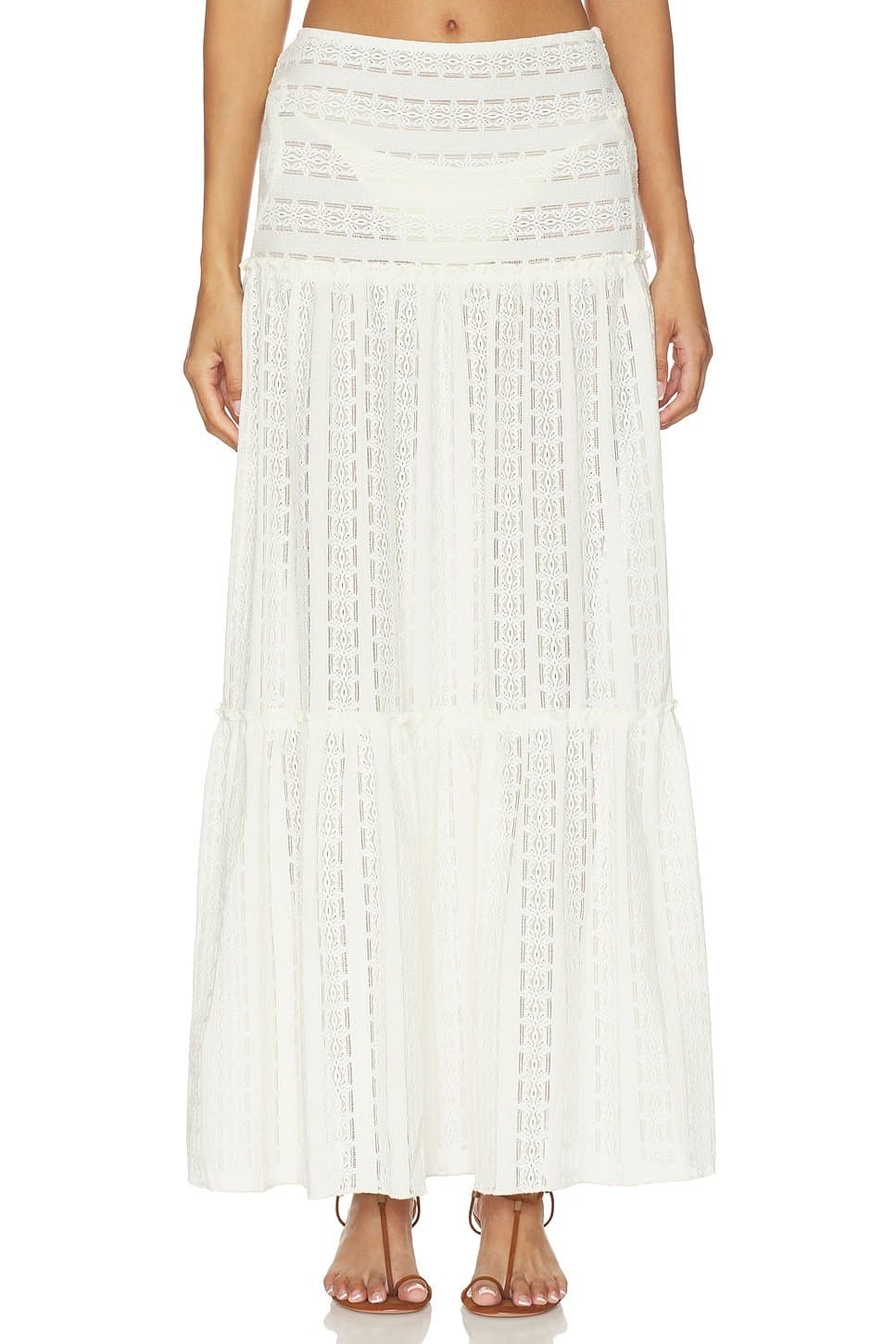 revolve Darla Maxi Skirt