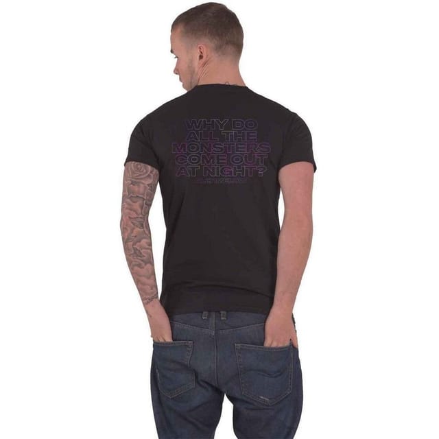 All Time Low All Time Low Men's Blurry Monster Cotton T-Shirt in Black - 2