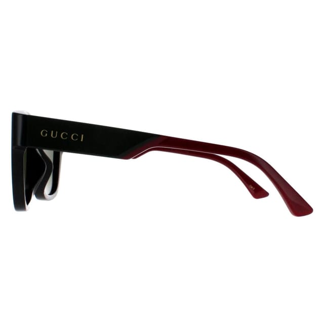 Gucci Gucci Men's Square Black with Green & Red Green GG1670SK - 3