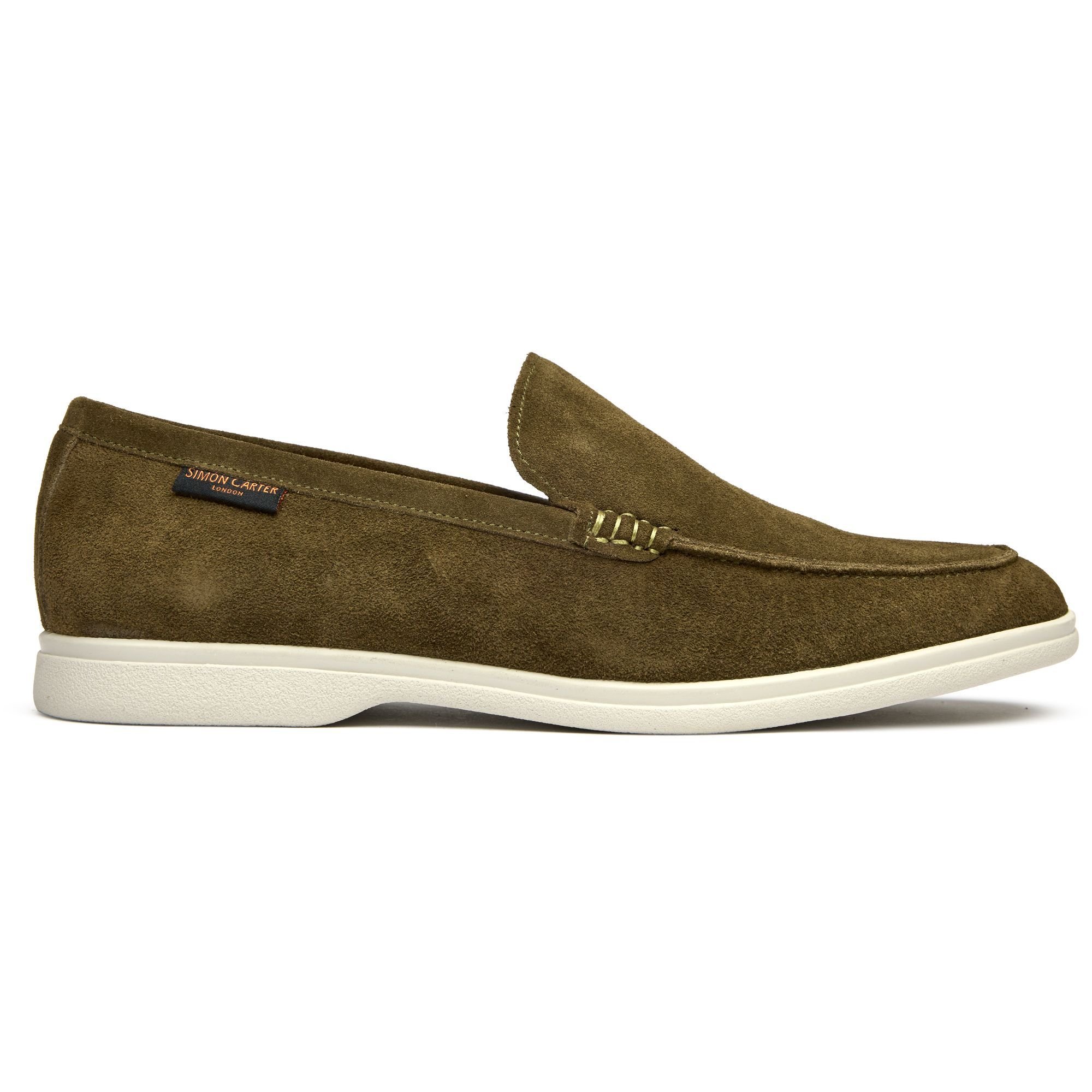 Simon Carter SIMON CARTER Men's Tanius Slip On Shoes in Green - 2