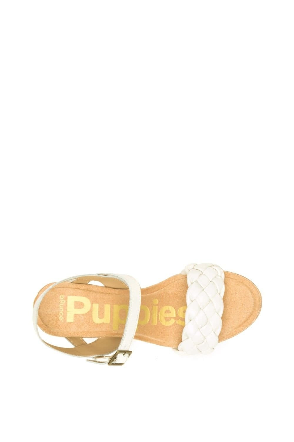 Hush Puppies Hush Puppies Women's Poppy Quarter Strap Sandal in White - 4