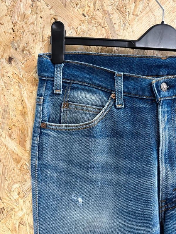 Levis Levis 517 Bootcut Jeans W34 L32 USA Made Burgundy Tab Vintage 80s Blue Zip Fly