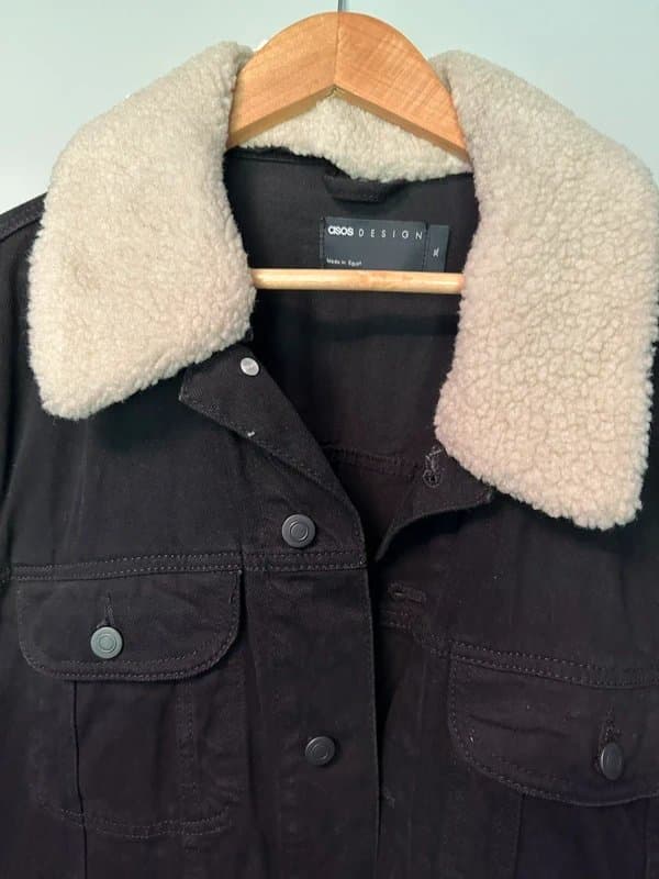 ASOS ASOS Black Denim Jacket