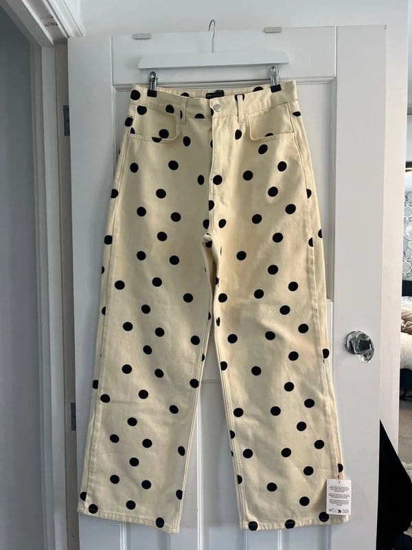 ASOS Design Polka dot jeans - 1
