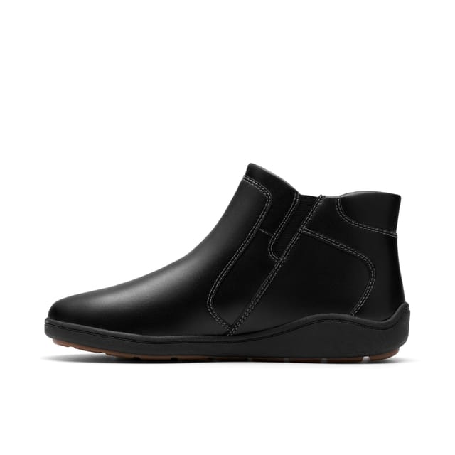 Clarks Clarks Women's Bryianne Carly Black Leather Ankle Boots - 2