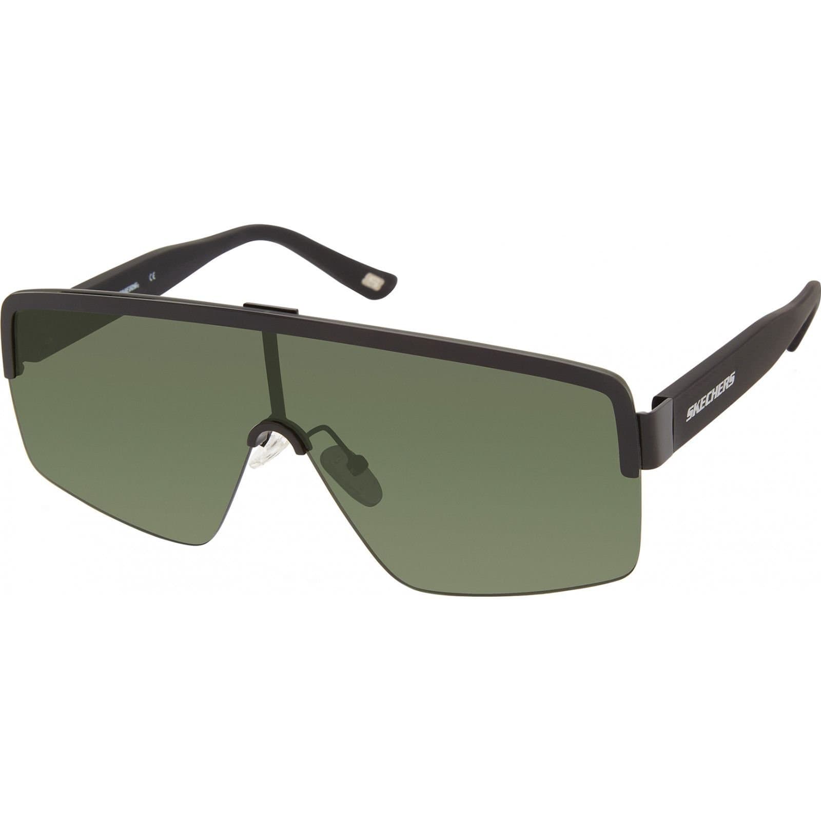 Skechers Skechers Men's SE6199-0002N Shield Sunglasses in Black