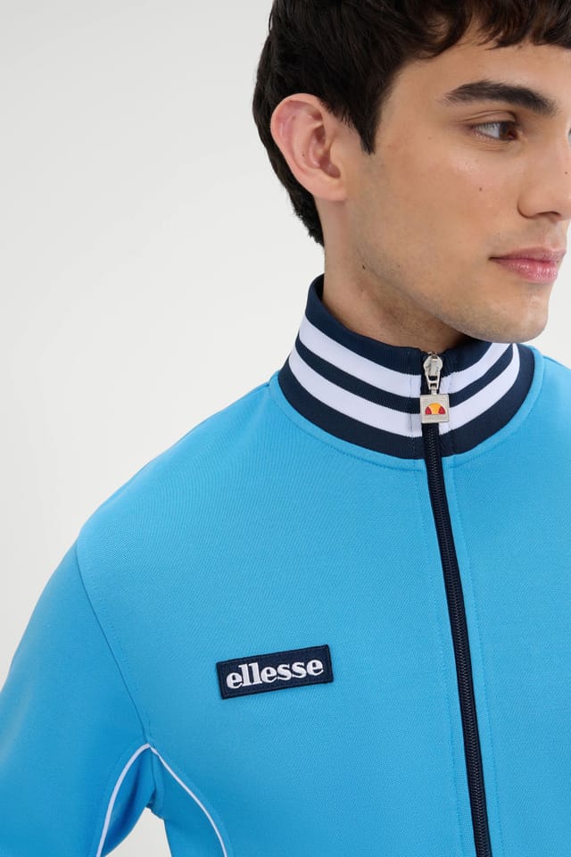 Ellesse Ellesse Men's Milan Track Jacket in Light Blue - 3