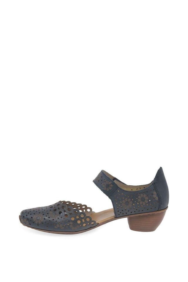 Rieker Rieker Women's 'Pia' Mary Jane Court Shoes in Navy - 2