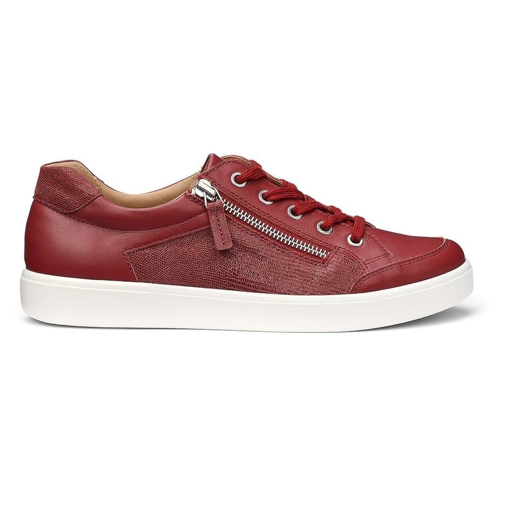 Hotter Hotter Women's Wide Fit 'Chase II' Trainers in Red