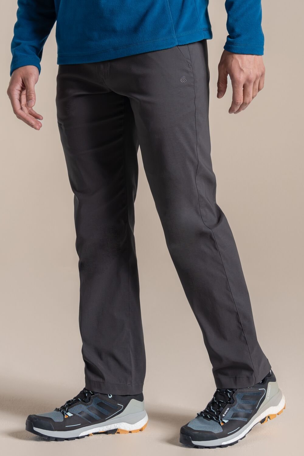 Craghoppers Craghoppers Men's Kiwi Pro III Water Repellent Anti-Insect Trouser in Dark Grey - 3