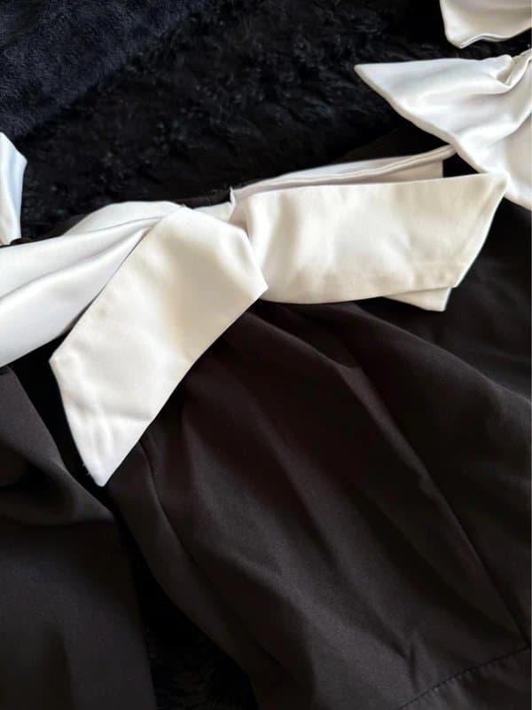 ASOS ASOS luxe bow off shoulder jumpsuit