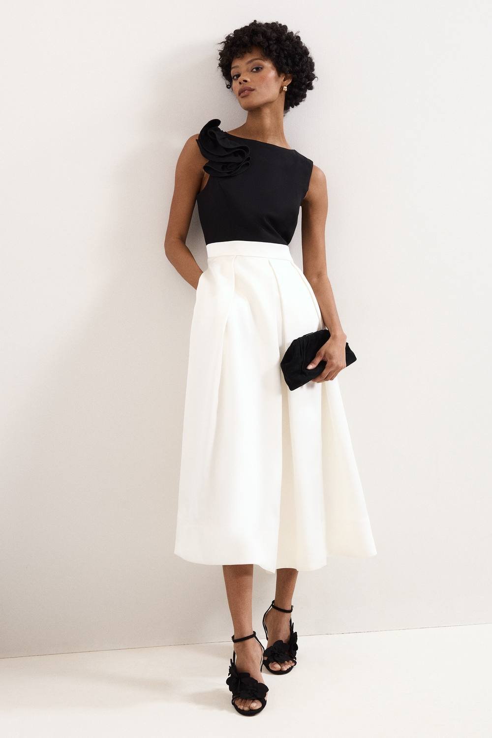 Phase Eight Phase Eight Women's Perla Satin Midi Dress - 4