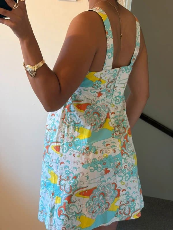 Topshop Cutest summer fun floral colourful printed dress