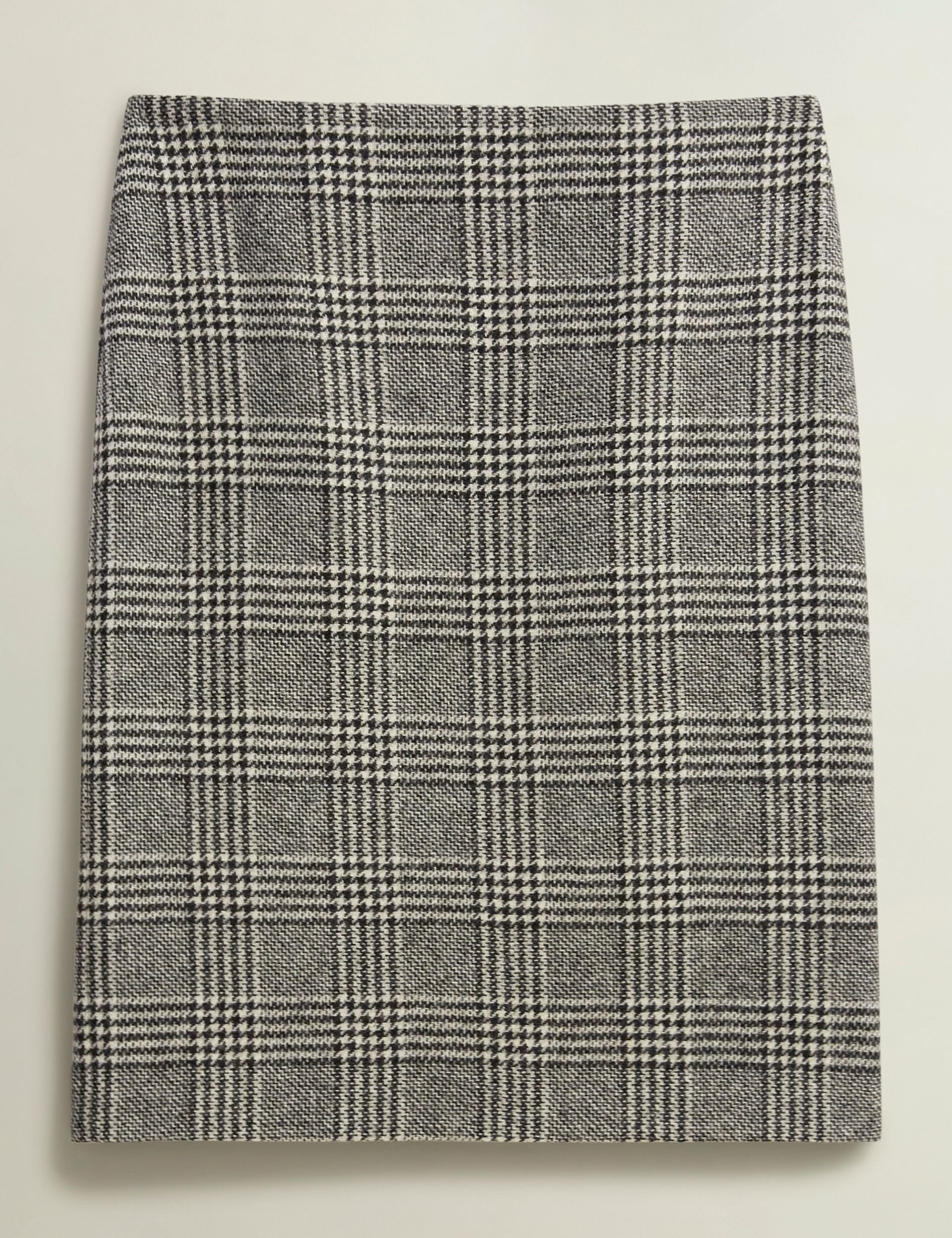 Hobbs London Hobbs London Women's Brea Wool High-Waist Pencil Skirt in Charcoal - 2