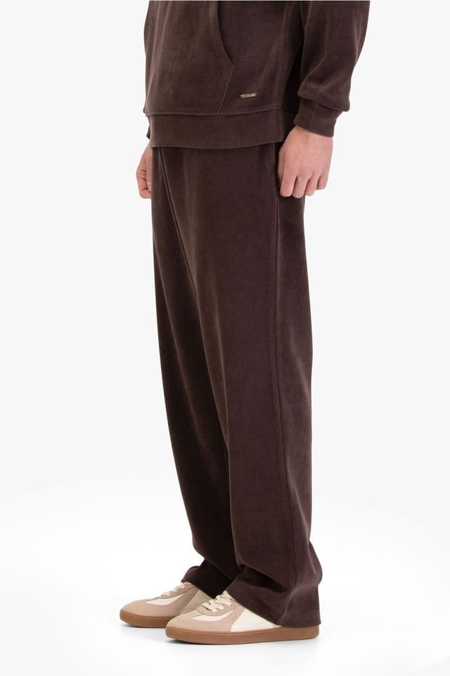 Luke 1977 Luke 1977 Men's Queens Uncuffed Joggers in Chocolate - 3