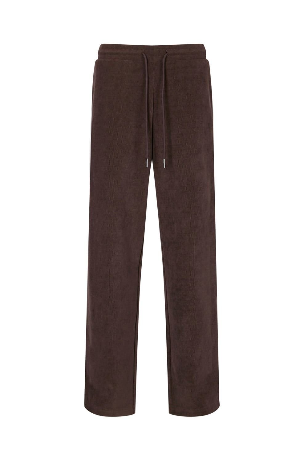 Luke 1977 Luke 1977 Men's Queens Uncuffed Joggers in Chocolate - 4