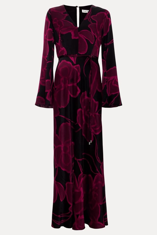 Phase Eight Phase Eight Women's Rhea Maxi Dress in Fuchsia - 2