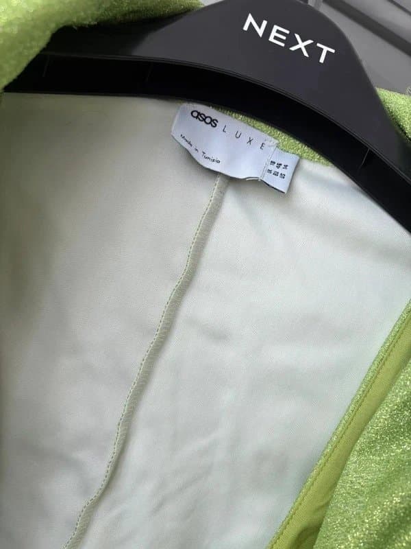 Asos luxe Asos Luxe Green blazer and top co-ord size 18